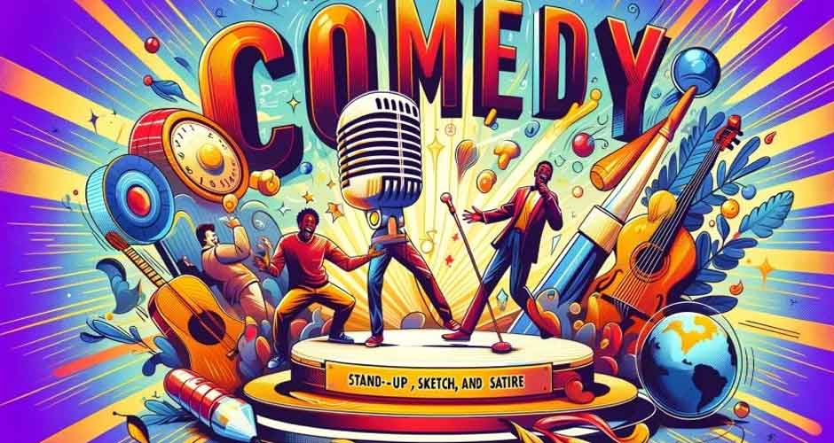 The-World-of-Comedy-Stand-Up,-Sketch,-and-Satire---Making-Laughter-Matter